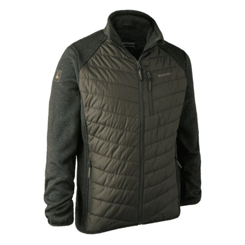 Deerhunter Moor Vattereret Jakke Med Strik - Timber