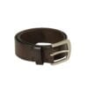 Deerhunter Læderbælte, 4 cm bredt - Dark Brown