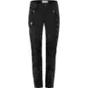 Fjällräven Nikka Trousers Curved W Long - Black