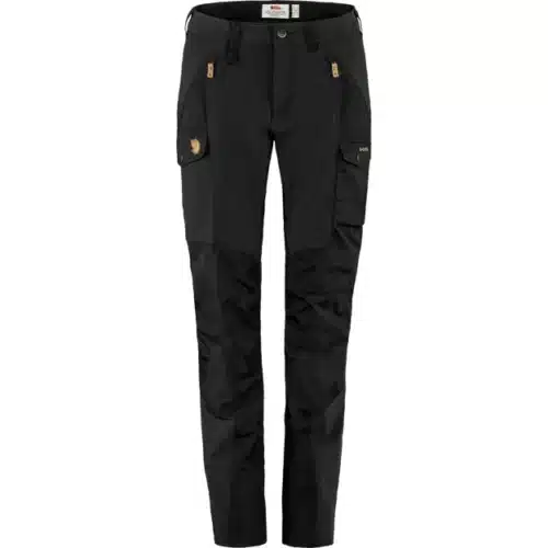 Fjällräven Nikka Trousers Curved W Long - Black