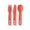 Sea to Summit Passage Cutlery Set - [3 Piece] - Orange Spicy Orange