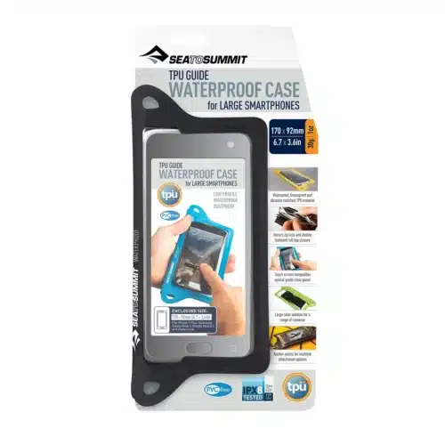 Sea to Summit TPU Guide Waterproof Case for XL phones Black