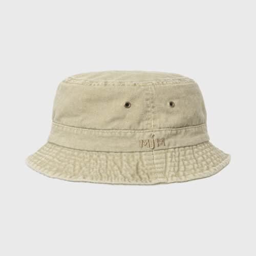 MJM Bucket – Dyed Cotton Twill - Beige