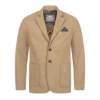 Blaser Outfits Men’s Bob Stretch Denim Jacket - Sand