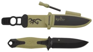 Browning Ignite Fixed Knife 10 cm - Black/Green