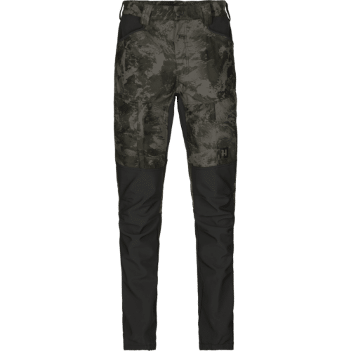Härkila NOCTYX camo silent trousers - AXIS MSP®Black/Black