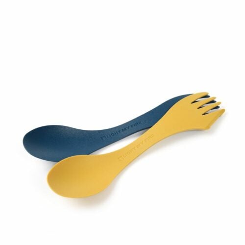 Light My Fire Spork little BIO 2-pack - Mustyyellow/Hazyblue