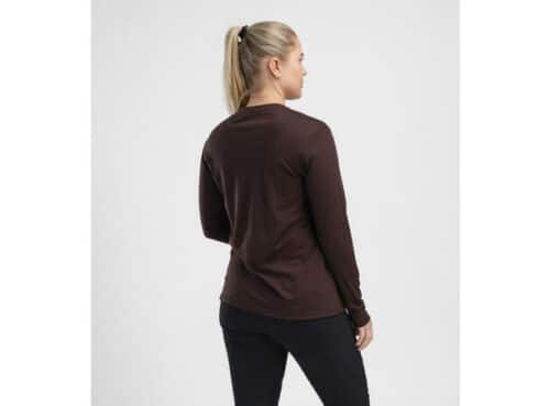 Aclima LightWool 180 Crewneck W´s - Chocolate Plum