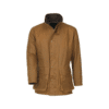 Laksen Enoch Wax Coat - Stone