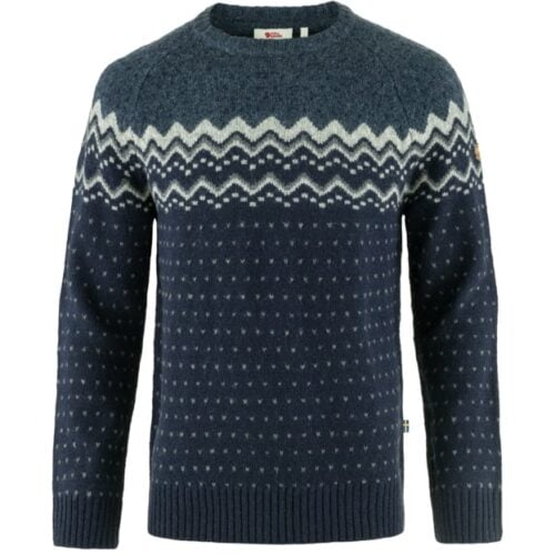 Fjällräven Övik Knit Sweater M - Dark Navy-Mountain Blue