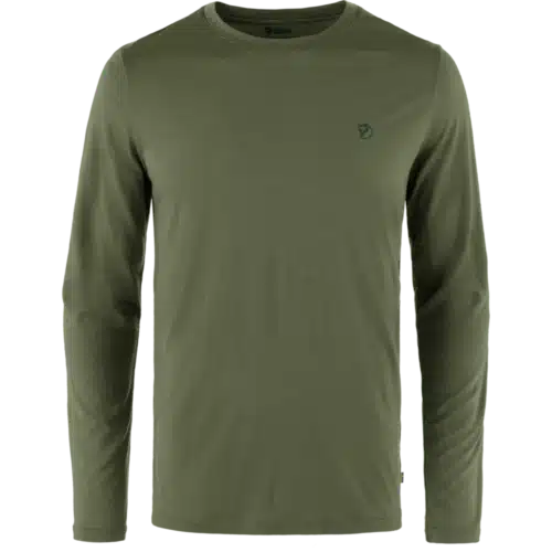 Fjällräven Abisko Wool LS M - Laurel Green