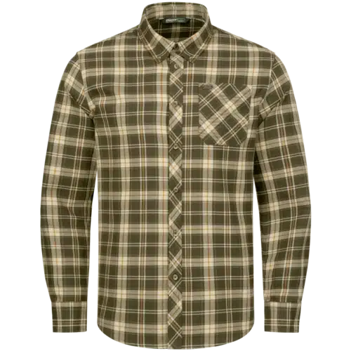 Blaser Shirt Louie - brown/orange checked