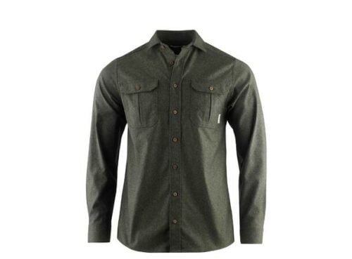 Aclima Reborn Woolshirt M's - Green Granite