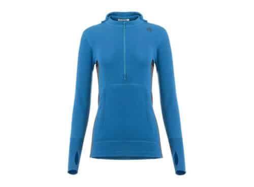 Aclima WarmWool Hoodsweater w/sip W's - Corsair/Marengo