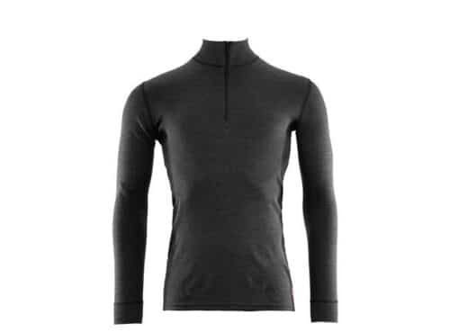 Aclima WarmWool Mockneck M's - Marengo/Jet Black