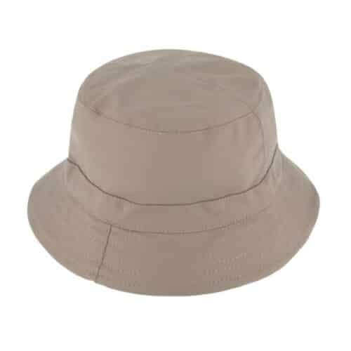 Fiebig Bucket Hat Solid Reversible - Taupe