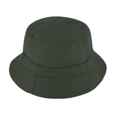 Fiebig Bucket Hat Solid Reversible - Olive Green