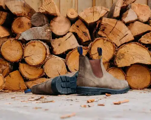 Blundstone Warm & Dry #584 Chelsea Boot - Rustic Brown