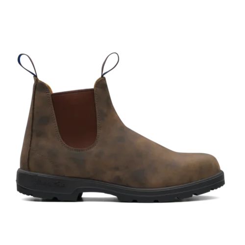 Blundstone Warm & Dry #584 Chelsea Boot - Rustic Brown