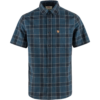 Fjällräven Övik Travel Shirt SS - Indigo Blue/Dark Navy
