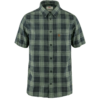 Fjällräven Övik Travel Shirt SS - Dark Navy/Patina Green
