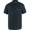 Fjällräven Övik Travel Shirt SS - Dark Navy