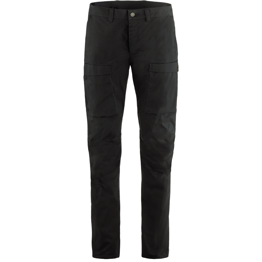 Fjällräven Abisko Hybrid Trail Trousers i farven Black