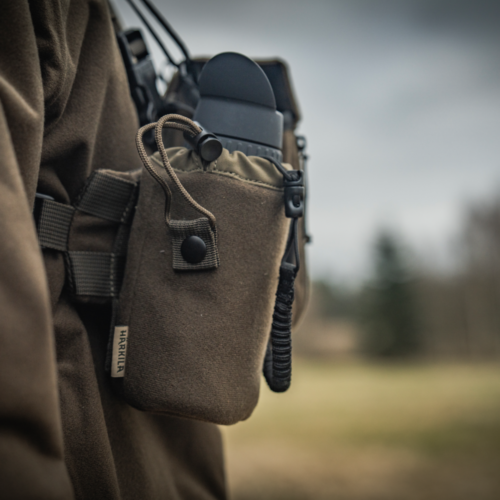 Härkila thermal spotter pouch -Dark willow green