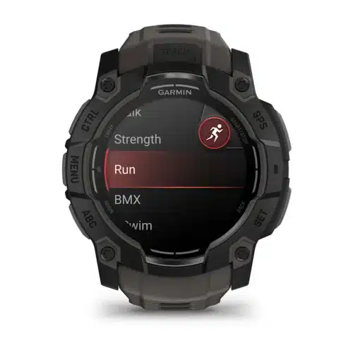 Garmin Instinct 3 – 50 mm, AMOLED - Sort med Charcoal rem