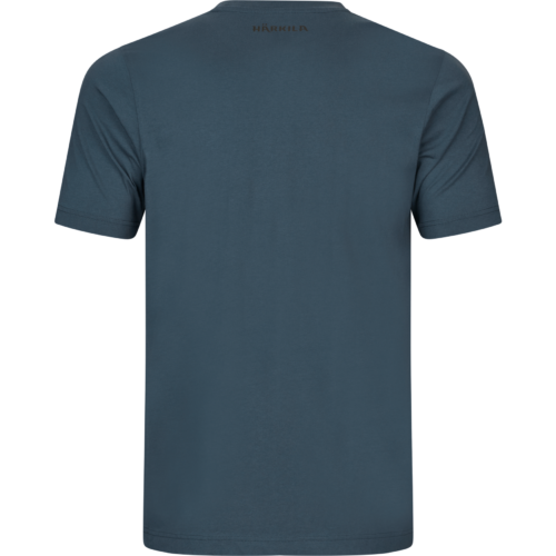Härkila h-logo s/s t-shirt -sea blue