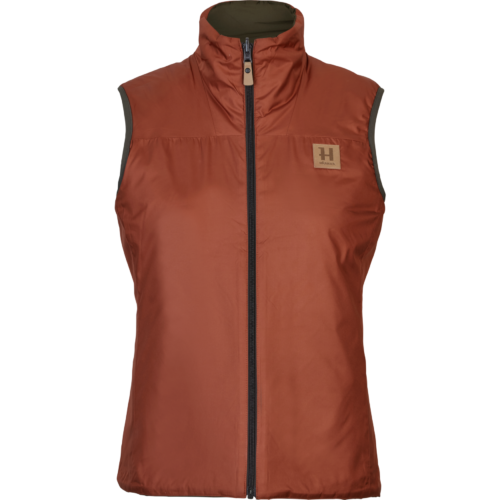 Härkila kalix hsp kvinde vest willow green/arabian spice