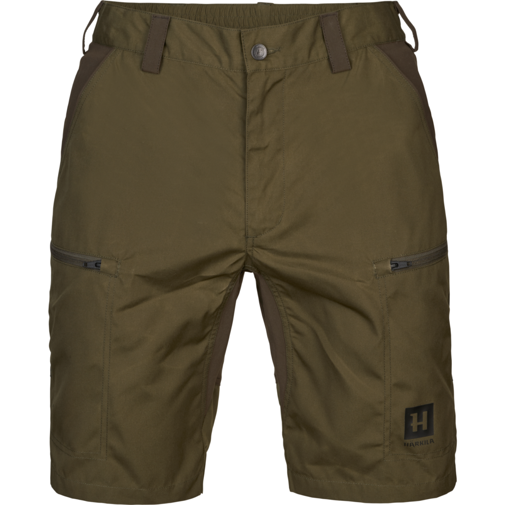 Härkila Fjell Shorts i farven Dark Olive/Willow Green