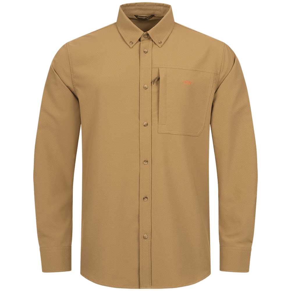 Blaser AirFlow Shirt i farven dull gold