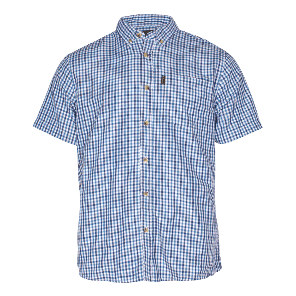 Pinewood Summer Skjorte i lyseblå og hvide nuancer med tern