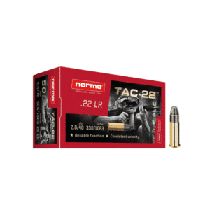 Norma Tac-22 Subsonic 40gr - 22LR