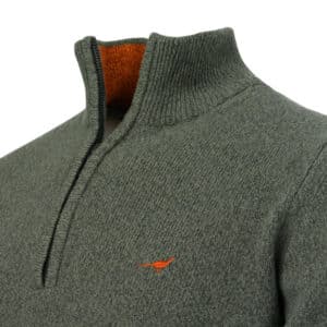 Laksen Brompton Zip Neck