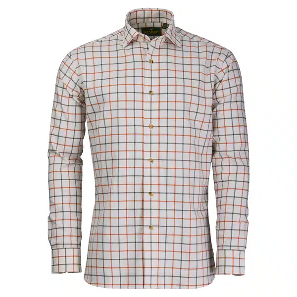 Laksen Fabian Brushed Organic Cotton Skjorte