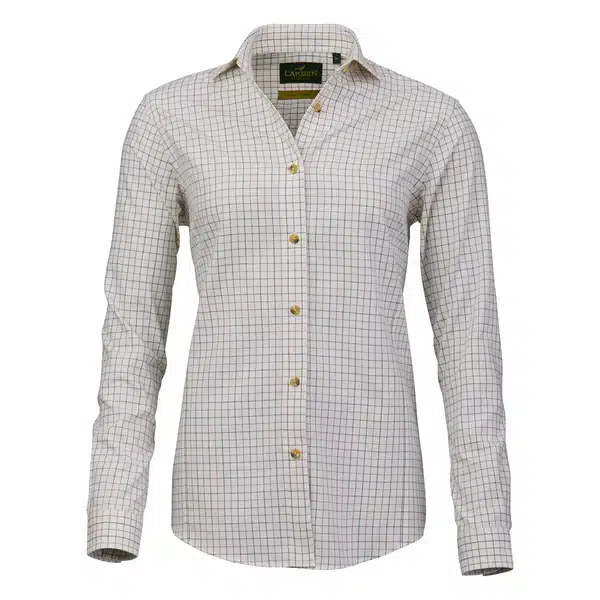 Laksen Iris Cotton Wool Skjorte