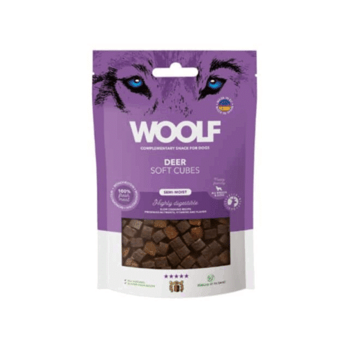 Woolf Soft Cubes Deer - 100g