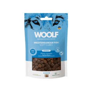 Woolf Soft Cubes Mediteranean Fish – 100g Woolf Soft Cubes Mediteranean Fish - 100g