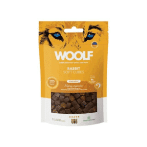 Woolf Soft Cubes Rabbit – 100g Woolf Soft Cubes Rabbit - 100g