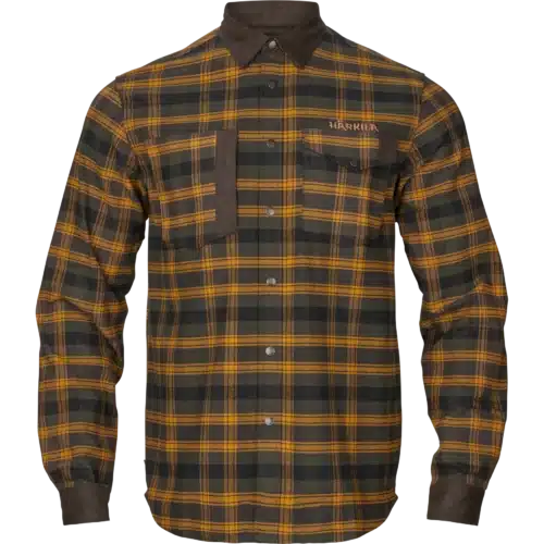 Härkila Aivak L/S Skjorte - Buckthorn Brown
