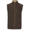 Härkila Sandhem Sherpa Fleecevest - Demitasse Brown