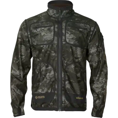 Härkila Kamko NOCTYX WSP Reversible Fleecejakke - AXIS MSP®Black/Willow green