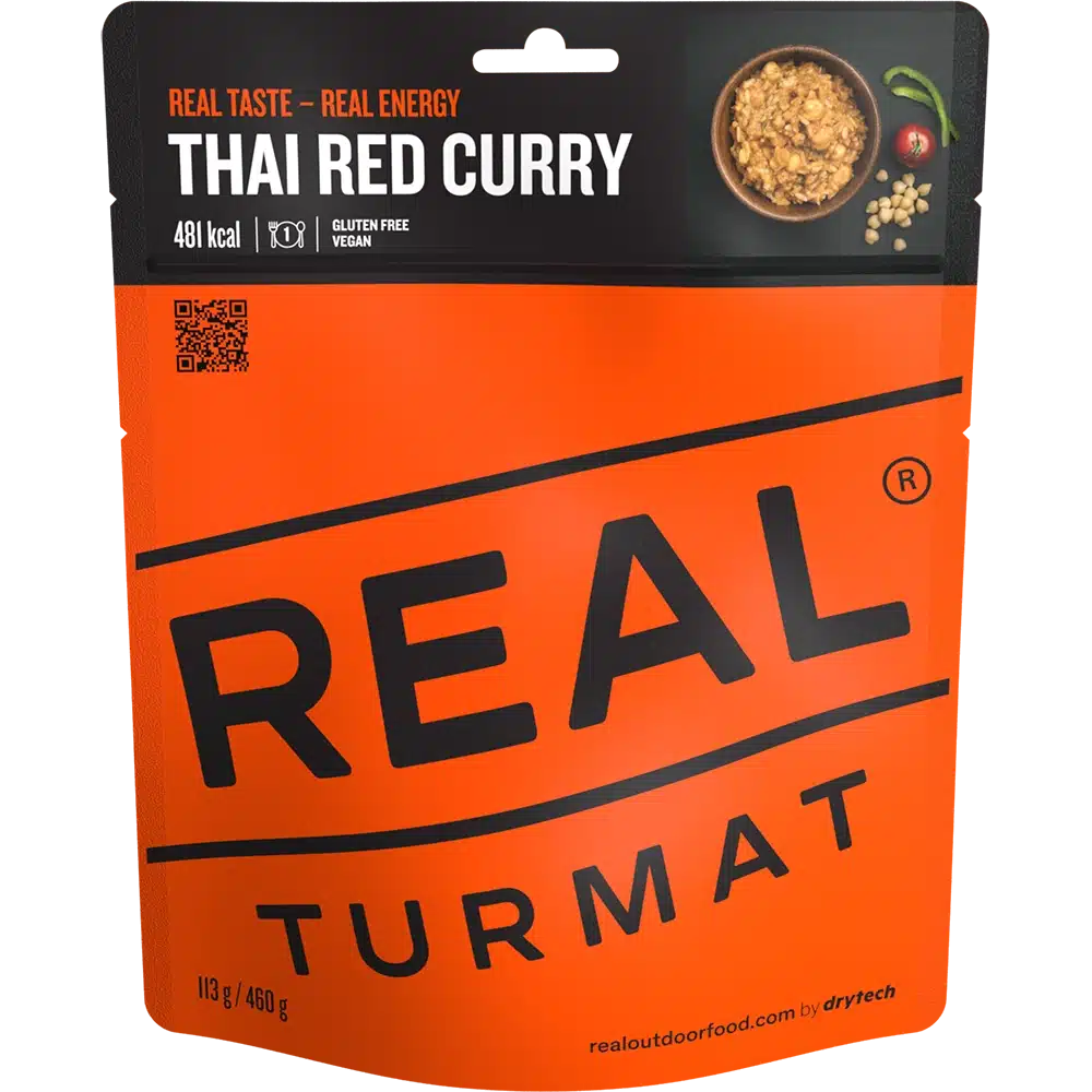 REAL Turmat Thai Red Curry frysetørret