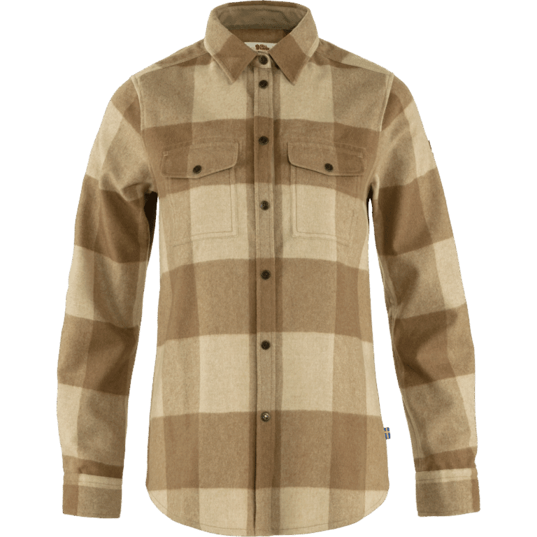 Fjällräven Canada Shirt W - Buckwheat Brown-Light Beige