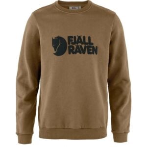Fjällräven Logo Sweater M – Wood Brown Fjällräven Logo Sweater M - Wood Brown
