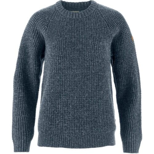 Fjällräven Övik Waffle Knit W - Navy