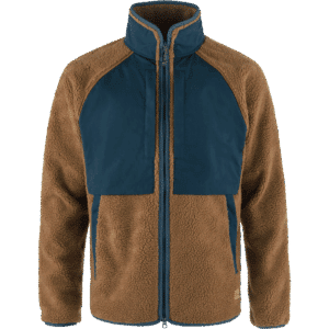 Fjällräven Vardag Pile Jacket M - Chestnut-Navy