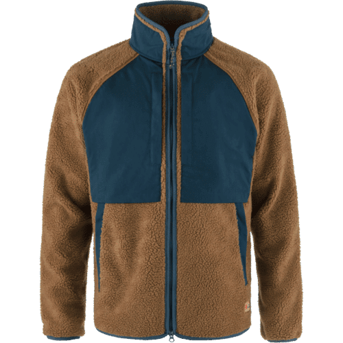 Fjällräven Vardag Pile Jacket M - Chestnut-Navy